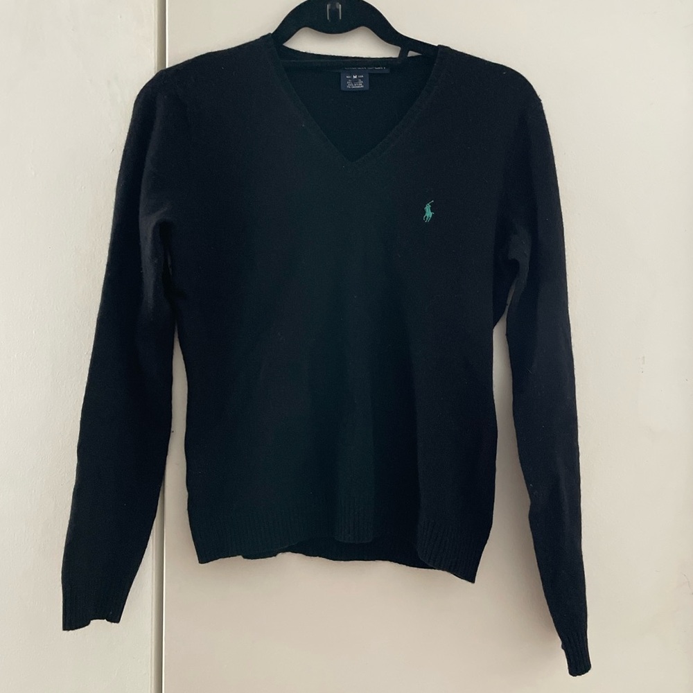Ralph Lauren Sport Wool Blend V-neck Sweater